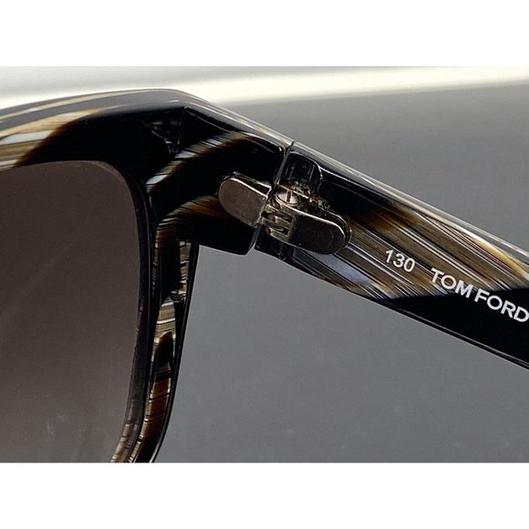 Tom Ford Carine TF20 Sunglasses Marble Pattern 58-16-130 (M-99) main image 4